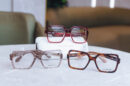 Coleção oversized Calvin Klein Jeans - Armação de Óculos em Acetato - Formato: quadrado - CKJ26613