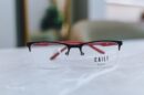 Armação de Óculos Masculina CAILI eywear em Acetato - Cor: Preto - Formato: Retangular, com Linhas Modernas